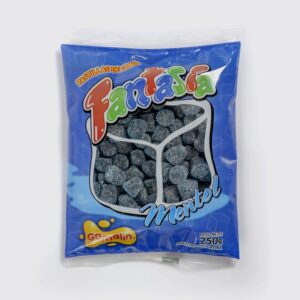 Pastilla de Goma Cono Sabor Mentol x250grs