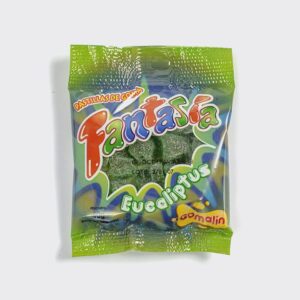 Pastilla de Goma Cono Chico Sabor Eucaliptos x40grs