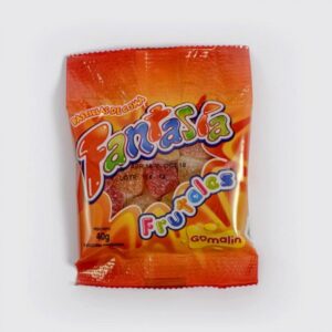 Pastilla de Goma Cono Chico Sabor Frutal x40grs