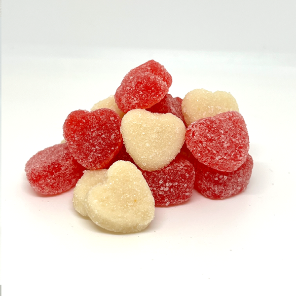 Pastilla de Goma Corazon Sabor Frutilla x400grs