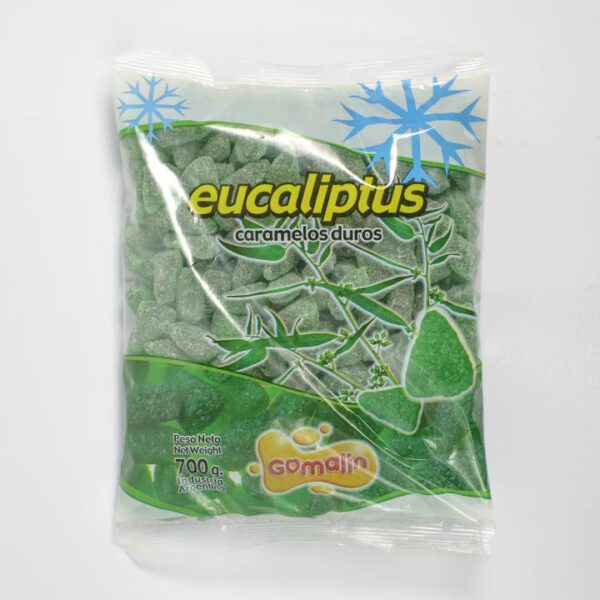 Caramelos Duro Triángulo Sabor Eucaliptus x700grs