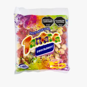 Pastilla de Goma Corazon Sabor Frutilla x400grs Pastilla de Goma Corazon Sabor Frutilla x400grs