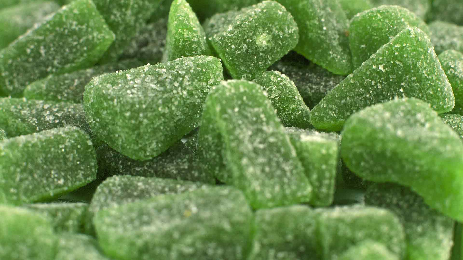 Caramelos Duro Triángulo Sabor Eucaliptus x700grs
